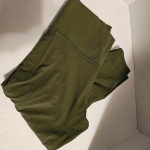 Athleta Salutation Stash Pocket II 7/8 Tight Size 1x - Green